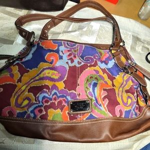 Relic by fossil printed shoulder bag